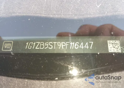 2023 Chevrolet Malibu Fwd Ls from USA, damaged, VIN 1G1ZB5ST9PF116447